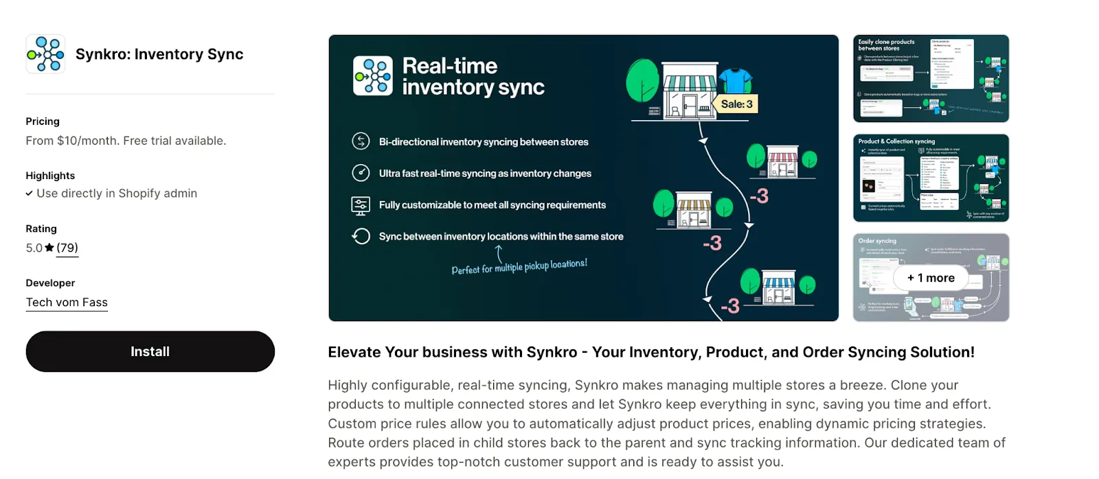 Synkro: Inventory Sync